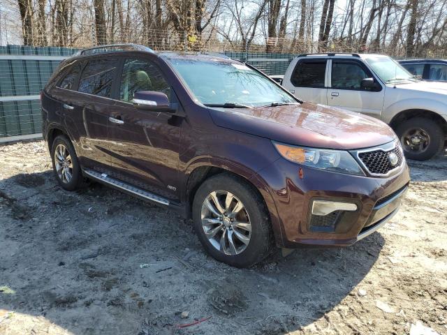 5XYKWDA2XCG292446 - 2012 KIA SORENTO SX PURPLE photo 4