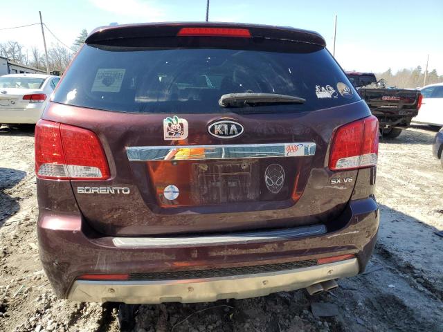 5XYKWDA2XCG292446 - 2012 KIA SORENTO SX PURPLE photo 6