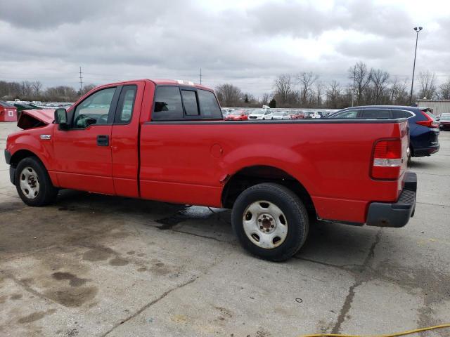 1FTRF12228KD26439 - 2008 FORD F150 RED photo 2