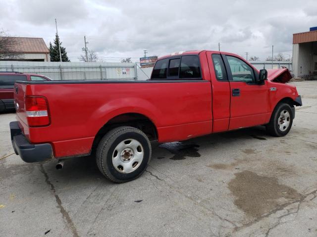 1FTRF12228KD26439 - 2008 FORD F150 RED photo 3