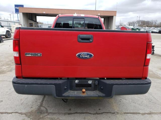 1FTRF12228KD26439 - 2008 FORD F150 RED photo 6