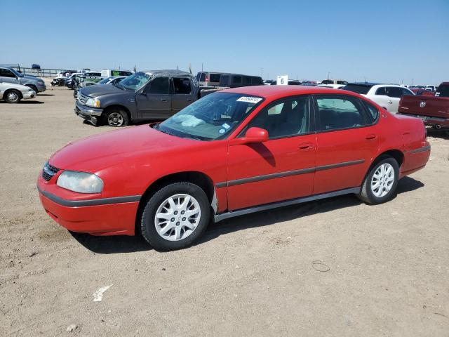 2G1WF52E649363650 - 2004 CHEVROLET IMPALA RED photo 1