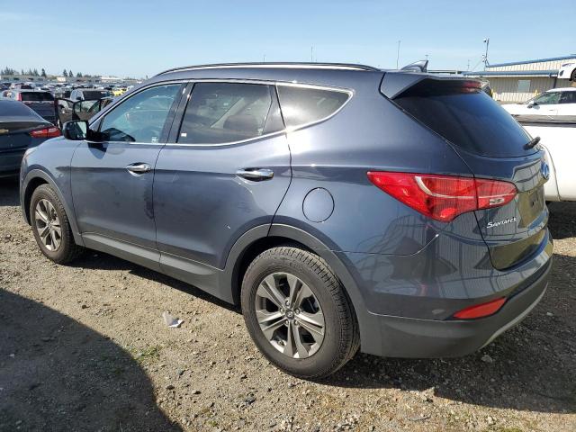 5XYZU3LB6GG372280 - 2016 HYUNDAI SANTA FE S BLUE photo 2