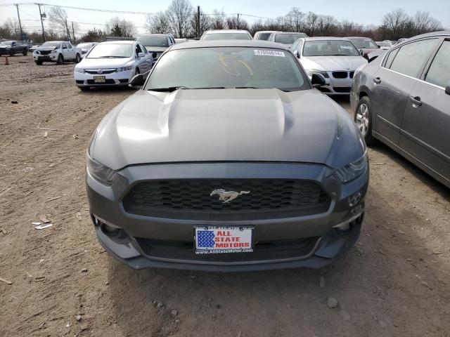 1FA6P8AMXF5390113 - 2015 FORD MUSTANG CHARCOAL photo 5