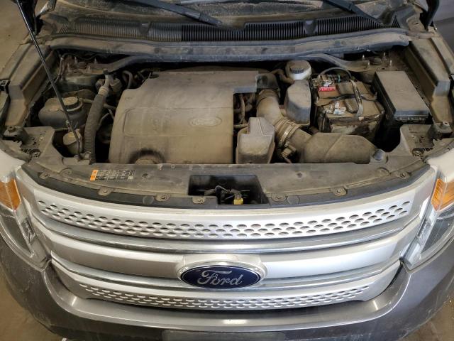 1FM5K8D8XEGB58922 - 2014 FORD EXPLORER XLT GRAY photo 12