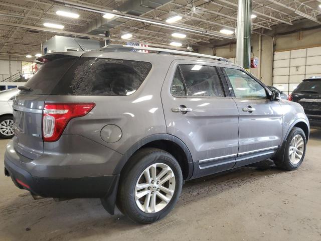 1FM5K8D8XEGB58922 - 2014 FORD EXPLORER XLT GRAY photo 3