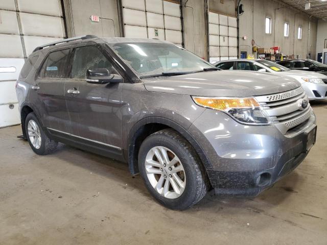 1FM5K8D8XEGB58922 - 2014 FORD EXPLORER XLT GRAY photo 4