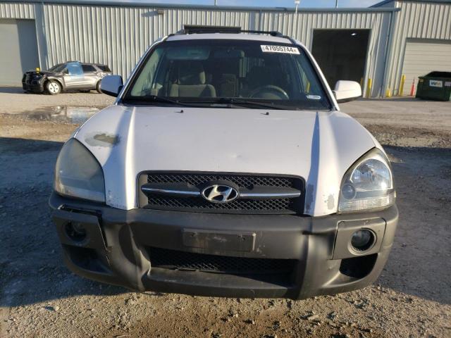 KM8JN72D37U672650 - 2007 HYUNDAI TUCSON SE WHITE photo 5