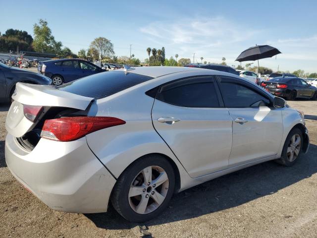 KMHDH4AE0CU443141 - 2012 HYUNDAI ELANTRA GLS SILVER photo 3