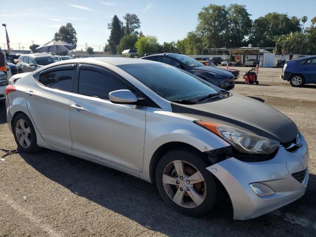 KMHDH4AE0CU443141 - 2012 HYUNDAI ELANTRA GLS SILVER photo 4