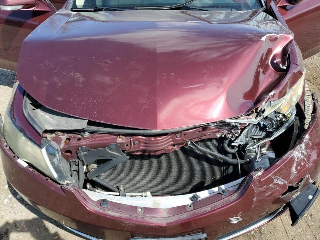 19UUA8F57DA013829 - 2013 ACURA TL TECH MAROON photo 11