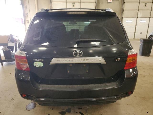 JTEDS42A582035248 - 2008 TOYOTA HIGHLANDER LIMITED BLACK photo 6