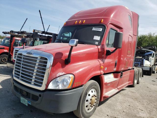 3AKJGLD54ESFP5716 - 2014 FREIGHTLINER CASCADIA 1 RED photo 2