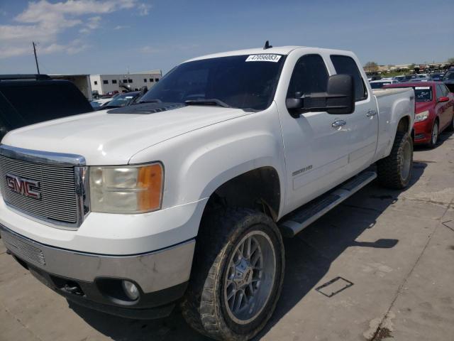 1GT121EG9BF101127 - 2011 GMC SIERRA K2500 SLT WHITE photo 1