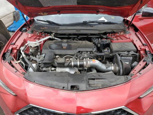 19UUB6F6XMA003984 - 2021 ACURA TLX ADVANCE RED photo 11