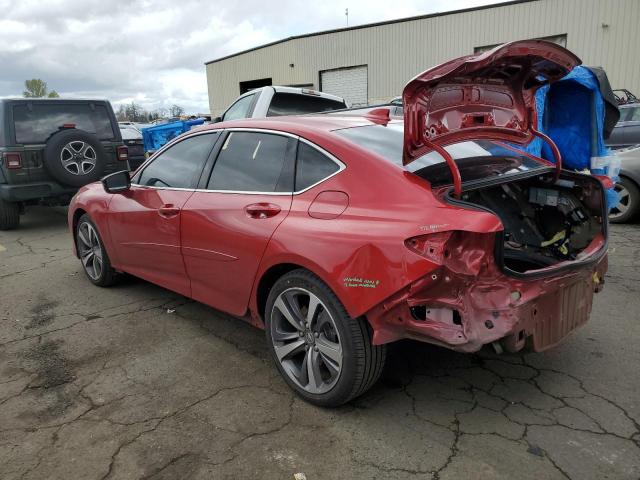 19UUB6F6XMA003984 - 2021 ACURA TLX ADVANCE RED photo 2