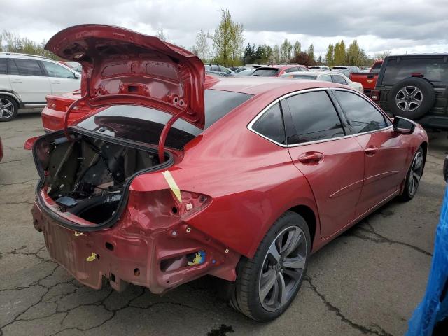 19UUB6F6XMA003984 - 2021 ACURA TLX ADVANCE RED photo 3