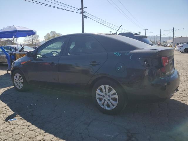 KNAFU4A24C5591122 - 2012 KIA FORTE EX BLACK photo 2