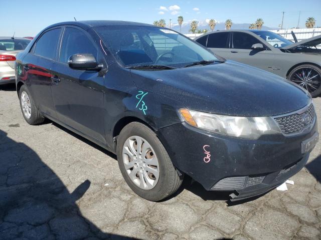 KNAFU4A24C5591122 - 2012 KIA FORTE EX BLACK photo 4