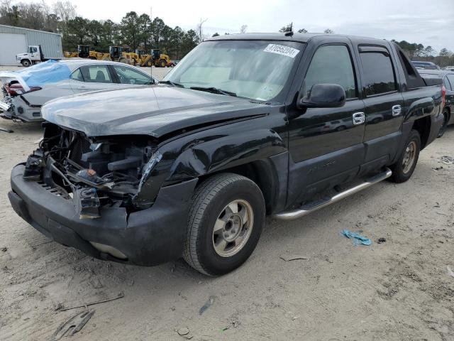 3GNEC13T53G101647 - 2003 CHEVROLET AVALANCHE C1500 BLACK photo 1