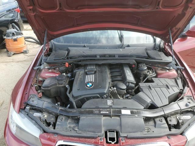 WBAPK7G54BNN71187 - 2011 BMW 328 XI BURGUNDY photo 11