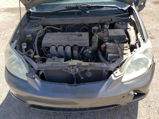 2T1KR32E24C184331 - 2004 TOYOTA COROLLA MA XR CHARCOAL photo 12