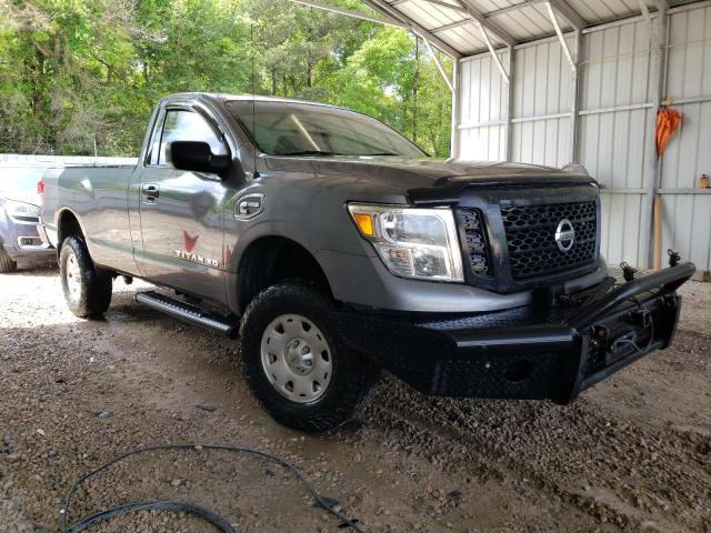 1N6BA1RP8HN520888 - 2017 NISSAN TITAN XD S GRAY photo 4