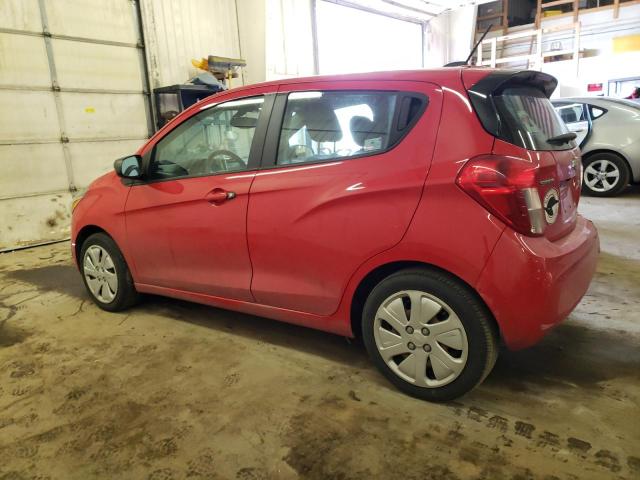 KL8CB6SA3HC753864 - 2017 CHEVROLET SPARK LS RED photo 2