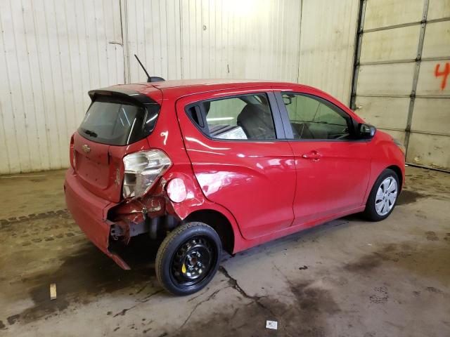 KL8CB6SA3HC753864 - 2017 CHEVROLET SPARK LS RED photo 3