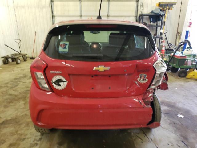 KL8CB6SA3HC753864 - 2017 CHEVROLET SPARK LS RED photo 6