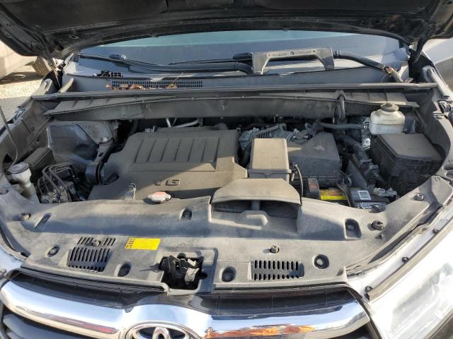 5TDJKRFH3GS250582 - 2016 TOYOTA HIGHLANDER XLE BLACK photo 12