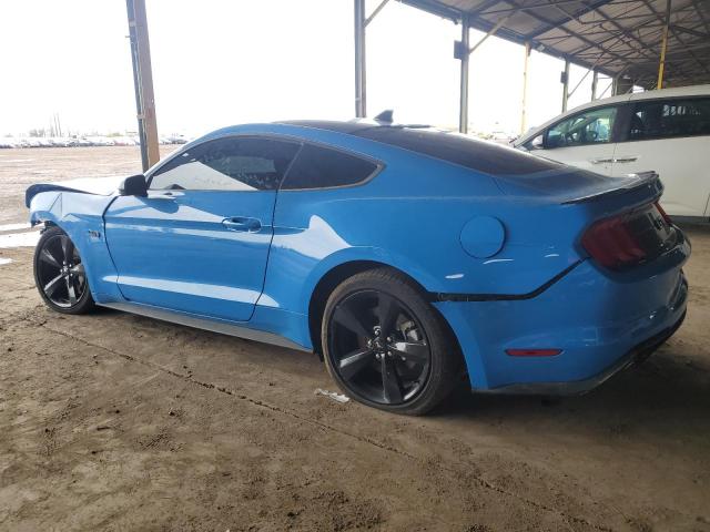 1FA6P8CF6N5127842 - 2022 FORD MUSTANG GT BLUE photo 2
