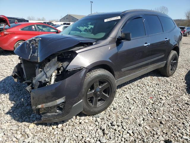 1GNKVFKD0HJ139801 - 2017 CHEVROLET TRAVERSE LS CHARCOAL photo 1