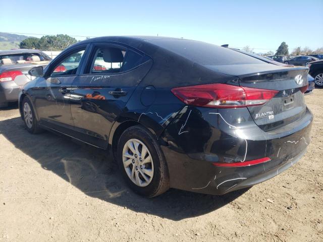 5NPD74LF7JH213343 - 2018 HYUNDAI ELANTRA SE BLACK photo 2