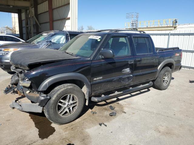 1GCDT13X34K106220 - 2004 CHEVROLET S TRUCK S10 BLACK photo 1