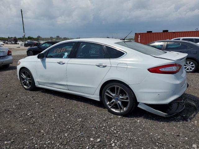 3FA6P0K93DR108321 - 2013 FORD FUSION TITANIUM WHITE photo 2