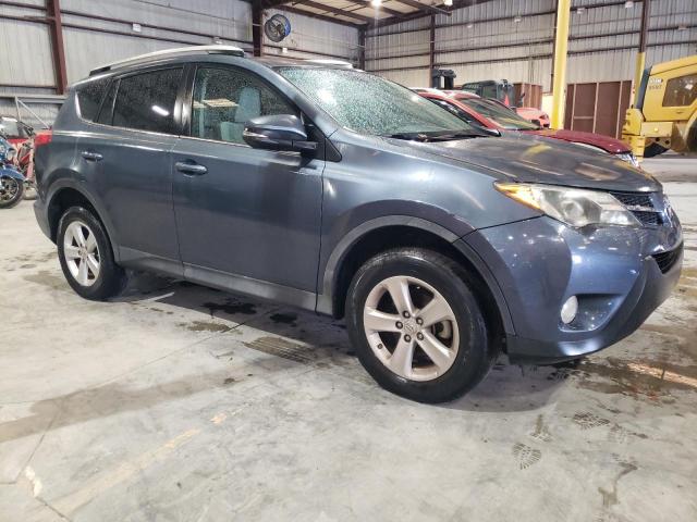 2T3WFREV6DW066362 - 2013 TOYOTA RAV4 XLE BLUE photo 4