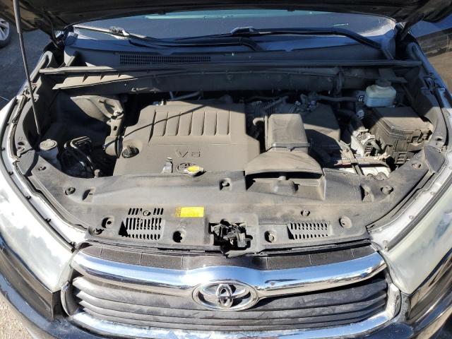 5TDJKRFH1FS097411 - 2015 TOYOTA HIGHLANDER XLE Qara foto 11