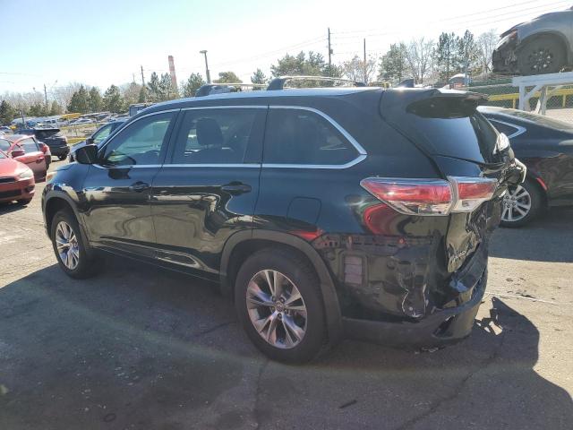 5TDJKRFH1FS097411 - 2015 TOYOTA HIGHLANDER XLE Qara foto 2