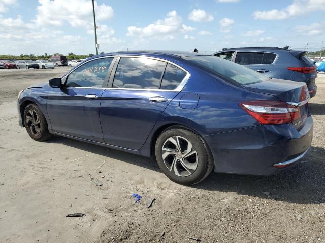 1HGCR2F39HA278404 - 2017 HONDA ACCORD LX BLUE photo 2