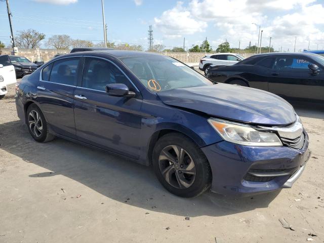 1HGCR2F39HA278404 - 2017 HONDA ACCORD LX BLUE photo 4