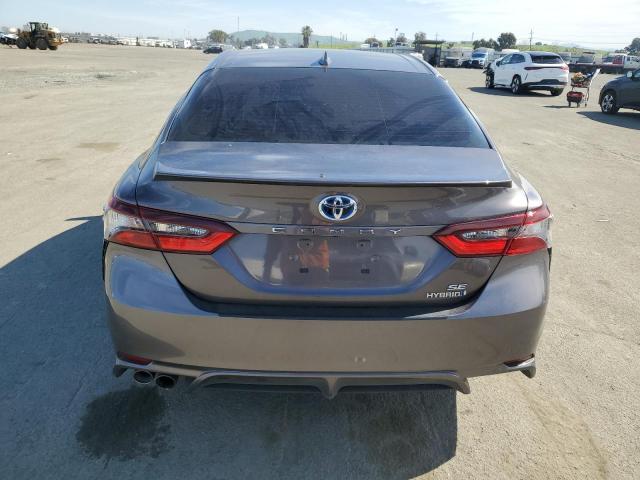 4T1G31AK0PU600513 - 2023 TOYOTA CAMRY SE NIGHT SHADE GRAY photo 6