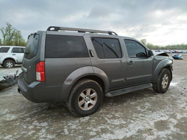 5N1AR18U78C620938 - 2008 NISSAN PATHFINDER S GRAY photo 3