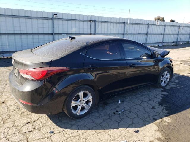 5NPDH4AE8GH724110 - 2016 HYUNDAI ELANTRA SE BLACK photo 3