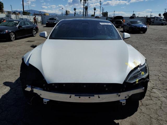 5YJSA1E51NF475990 - 2022 TESLA MODEL S 白色 照片 5