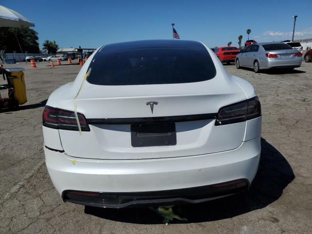 5YJSA1E51NF475990 - 2022 TESLA MODEL S 白色 照片 6