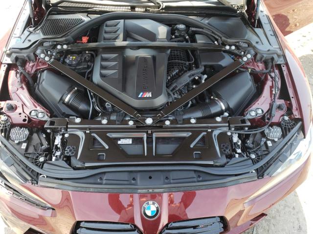 WBS43AZ02PCM93585 - 2023 BMW M4 COMPETITION MAROON photo 11