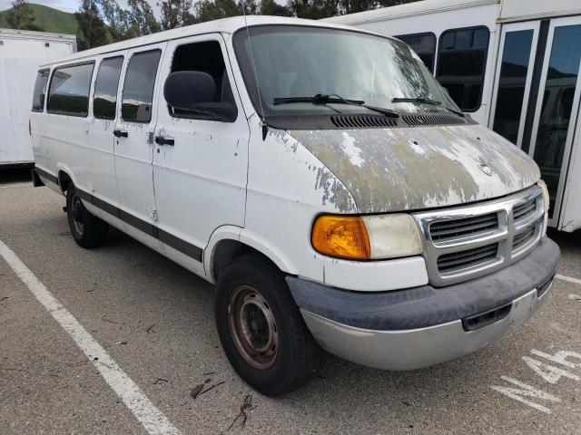 2B5WB35Z71K523182 - 2001 DODGE RAM WAGON B3500 WHITE photo 4