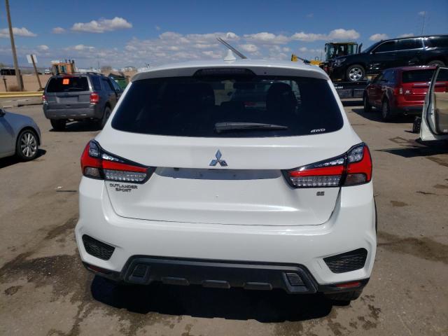 JA4ARUAU0MU014735 - 2021 MITSUBISHI OUTLANDER ES WHITE photo 6