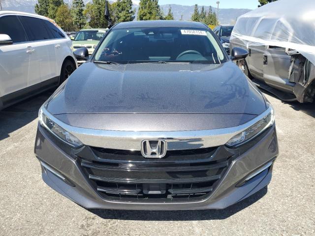 1HGCV3F46LA004967 - 2020 HONDA ACCORD HYBRID EX GRAY photo 5